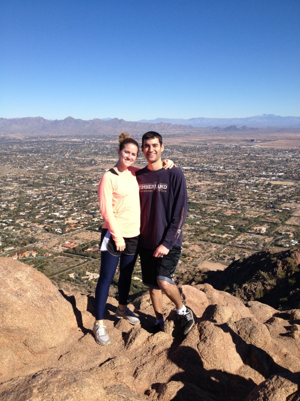 Camelback Mountain, AZ, New Year's Day 2013